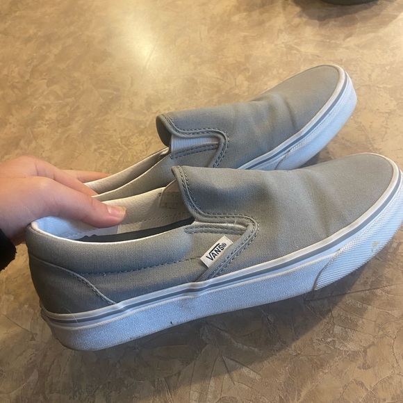 Vans size 8 grey - Picture 1 of 3